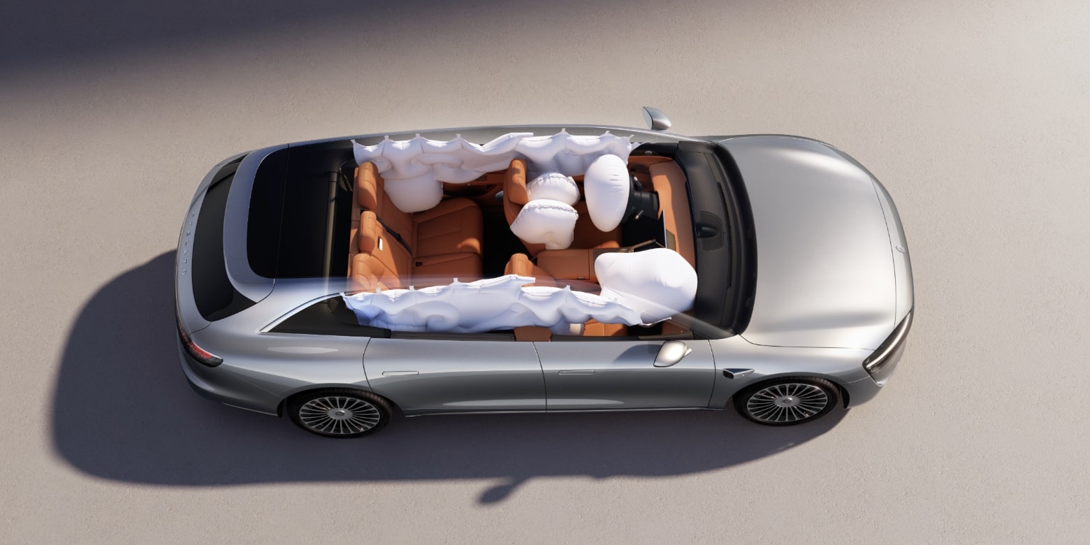 Stelato S9T Airbag Layout