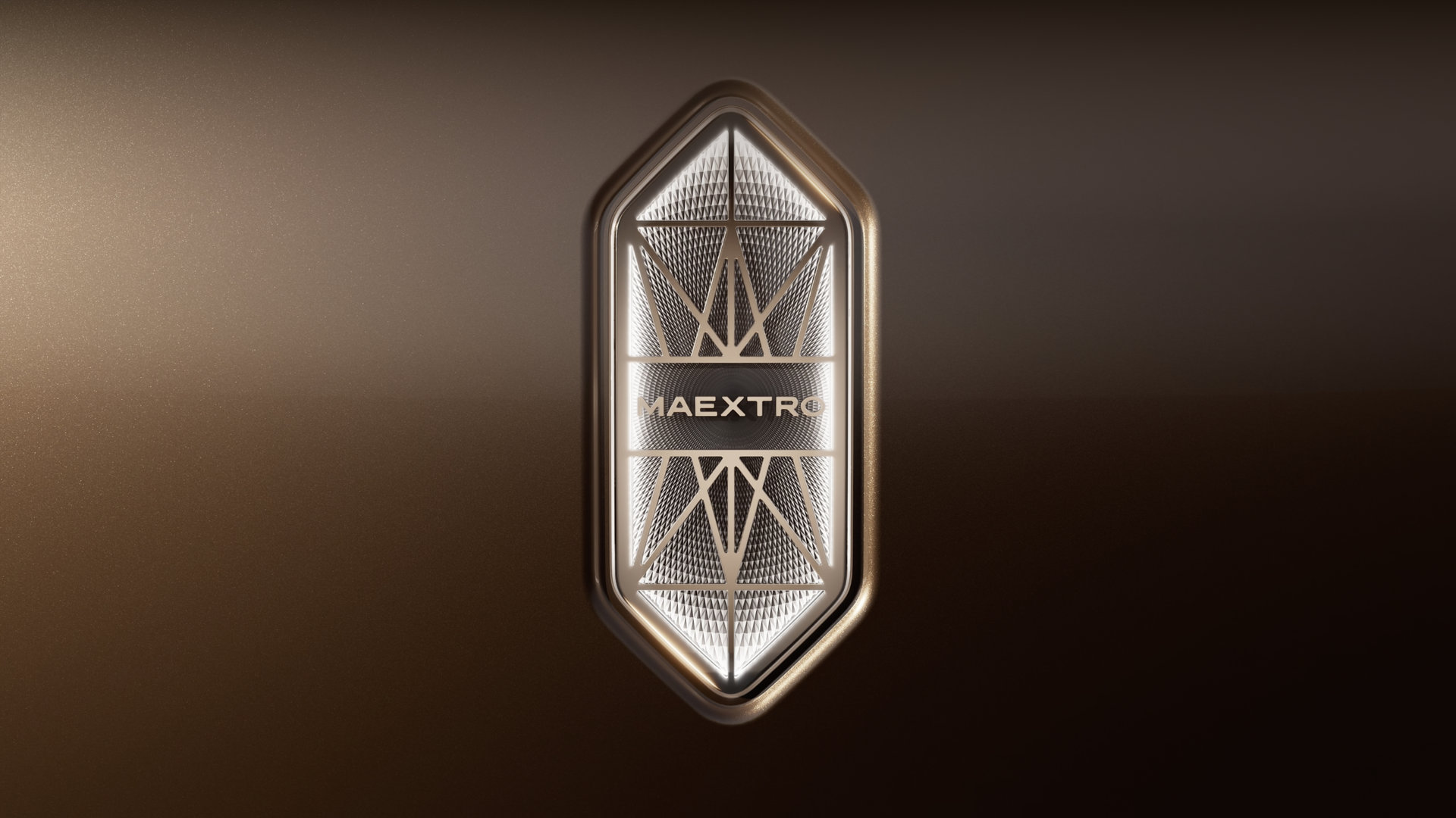 Maextro V800 Radiant Sun Texture Emblem
